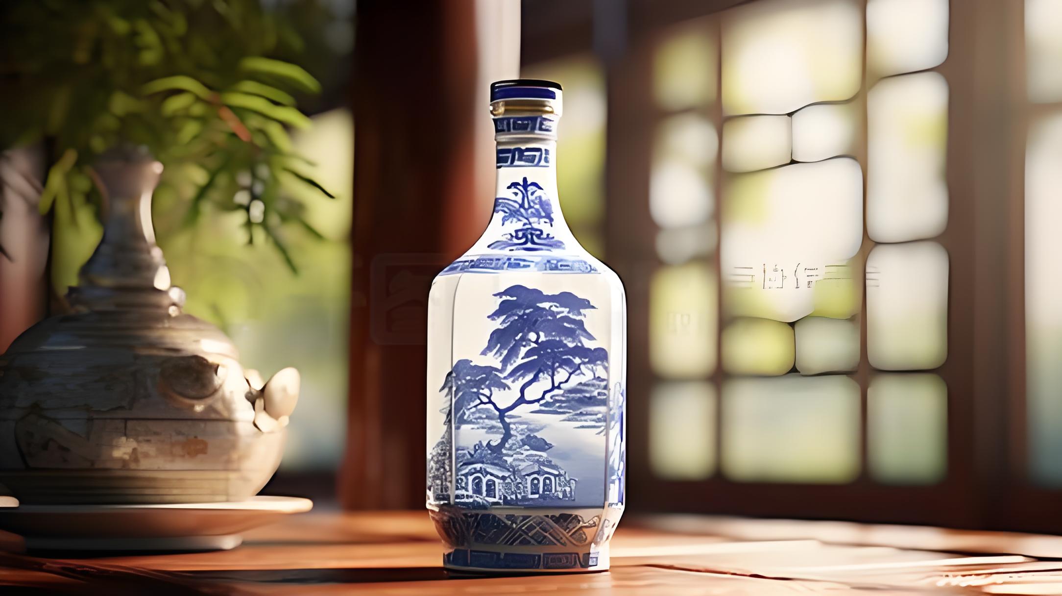 陶瓷酒瓶 500ml 定制