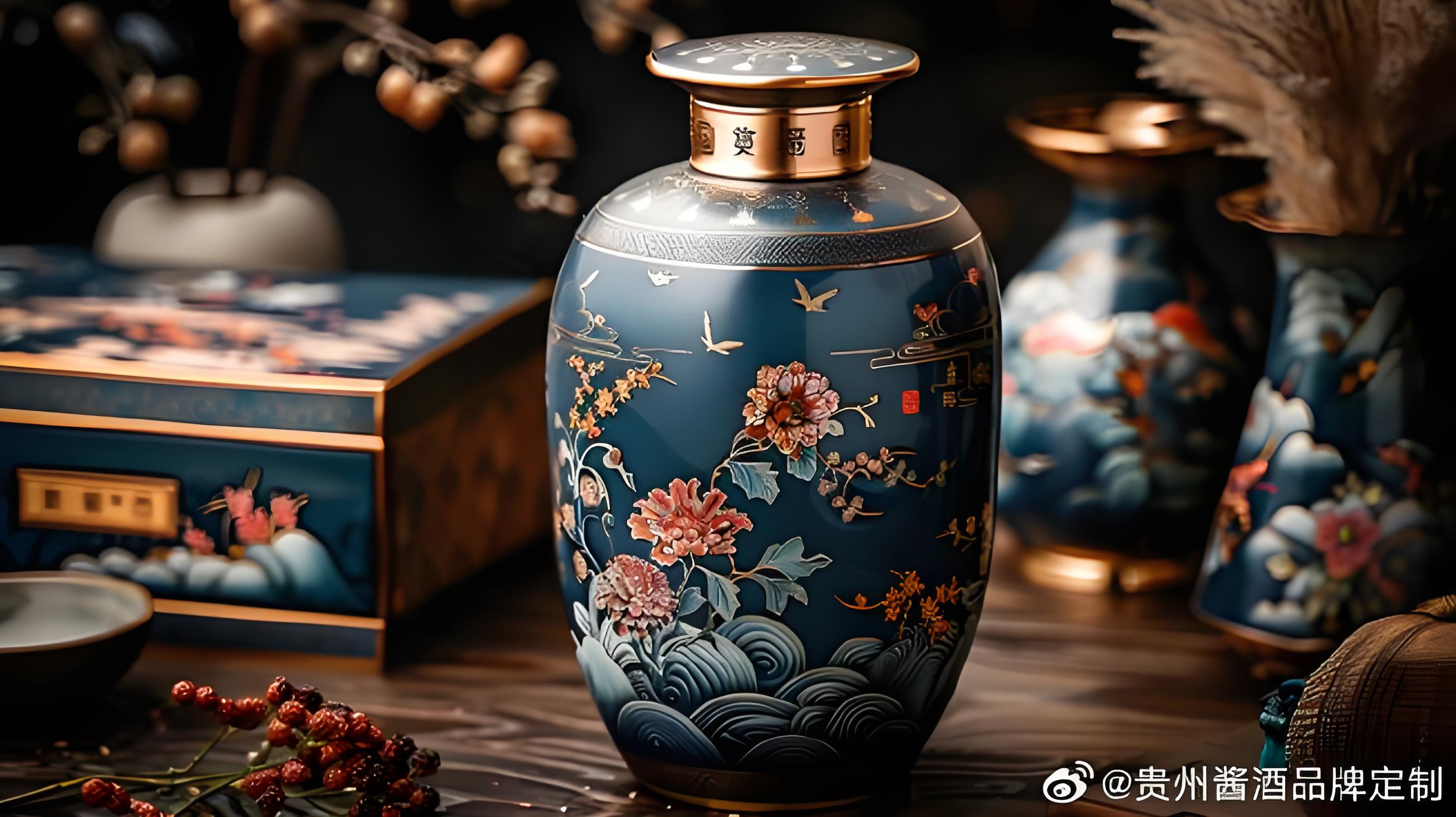 高端瓷瓶 750ml 定制